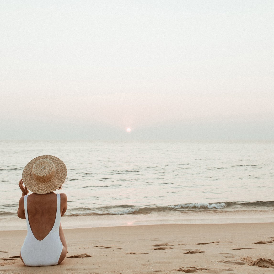 Woman at the Beach